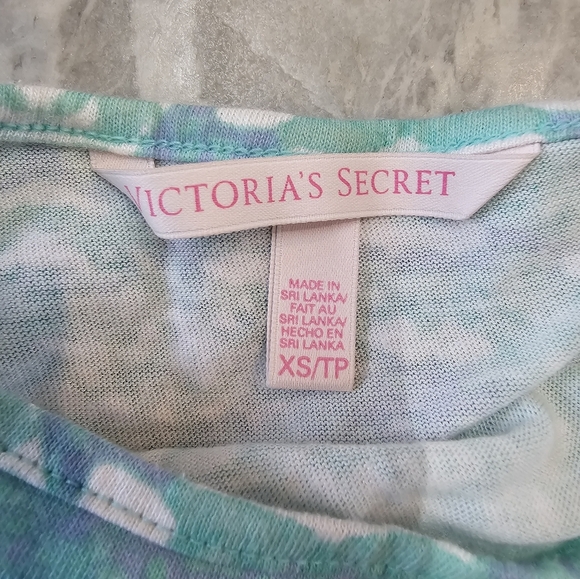 Victoria’s Secret Green Ruched Casual Dress XS Cotton Modal - Picture 6 of 10